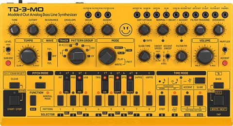 Behringer TD-3-MO-AM Modded Out Analog Bass Line Synthesizer, B